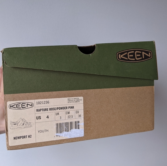 Keen Newport H2 Youth Sandals in Pink & Rose - Picture 10 of 10